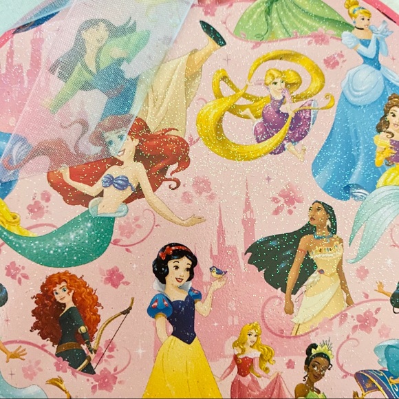 ππ large Disney Princess Glitter Ornament - Picture 4 of 6